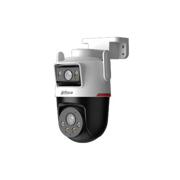 Camera supraveghere exterior WiFi 6 PT cu lentila duala Dahua WizColor Picoo P3D-3F-PV-P-0280B/0600B-PRO, 3+3 MP, 2.8 mm - 6 mm, lumina alba 40 m, detectie persoane si vehicule, auto-tracking, alarma, microfon si difuzor, bluetooth, slot card, PoE