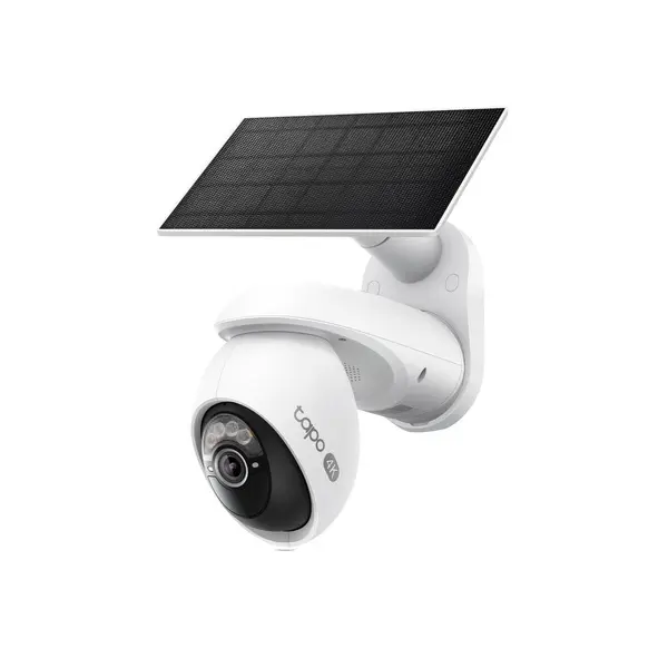 Camera supraveghere exterior wireless PT cu iluminare duala si panou solar Tapo Starlight C660 KIT, 8 MP, 4 mm, IR/lumina calda 12 m, microfon si difuzor, sirena 93 dB, acumulator 10000 mAh, slot card