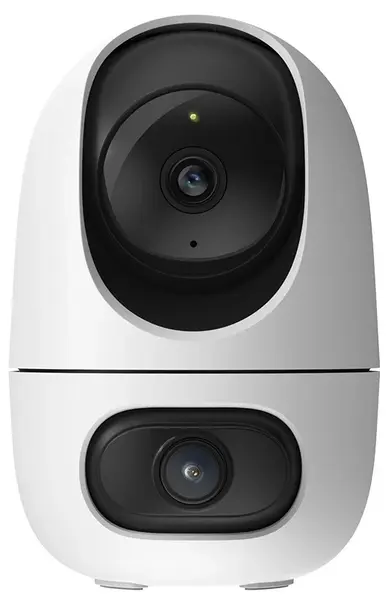 Camera supraveghere interior Tapo C245D, dual lens 2K, inclinare si rotatie cu din mobil, detectie AI, audio bidirectional, IR 12m
