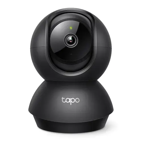 Camera supraveghere interior TP-Link Tapo C211, 2K 3MP, PTZ, Urmarire miscare, Microfon si difuzor, Control Vocal, Wi-Fi (Negru)