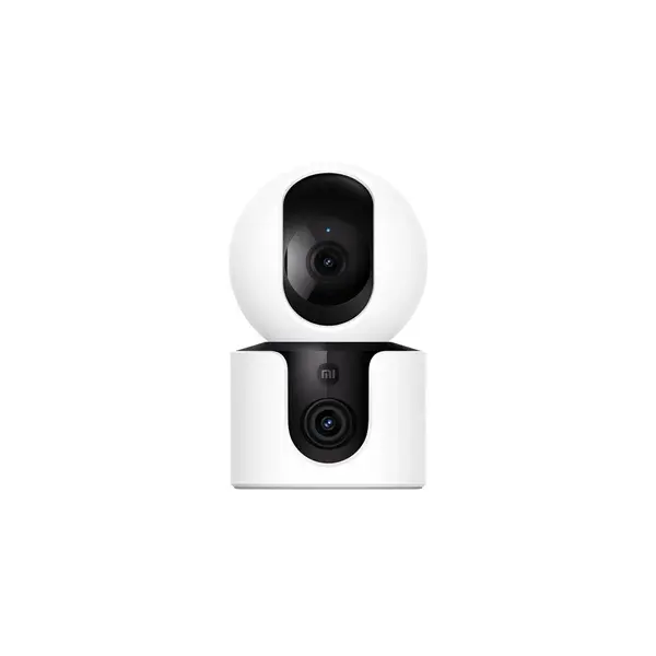 Camera supraveghere interior wireless WiFi dual band cu lentila duala Xiaomi C300 DUAL, 3 MP, 6 - 2.8 mm, 2.4 -5 GHz, bluetooth, microfon si difuzor, tracking, slot card