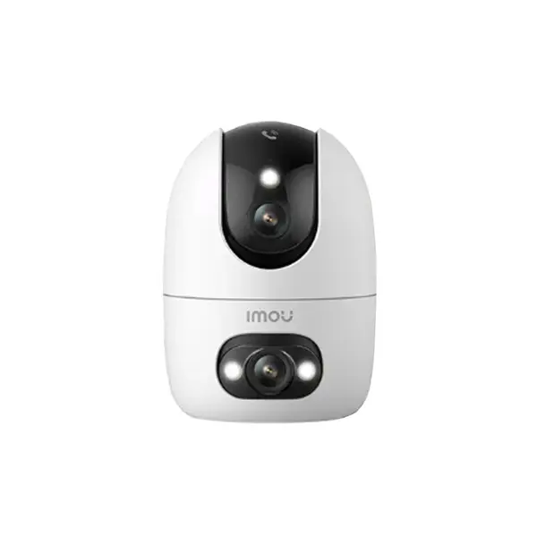 Camera supraveghere interior wireless WiFi PT cu lentila duala IMOU Ranger 2 Dual, 6 MP, 3.6 mm, dual band 2.4 GHz - 5 GHz, IR 15 m, microfon si difuzor, smart tracking, slot card