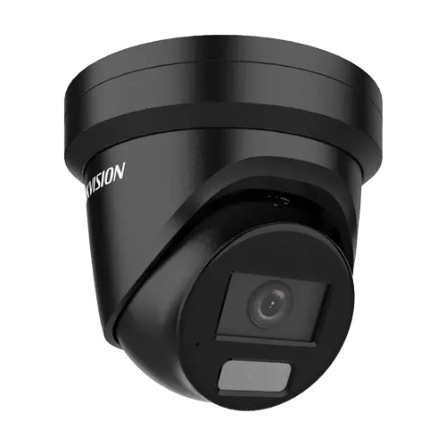 Camera supraveghere IP, 4MP, lentila 2.8mm, IR 40m, WL 40m, Deep Learning, ColorVu, Dual LightMic, PoE, Neagra - Hikvision DS-2CD2347G2H-LIU-BLACK-2.8mm