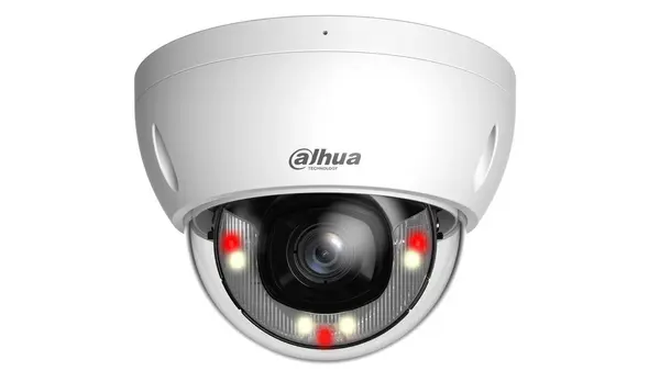 Camera supraveghere IP Dahua IPC-HDBW2849E-S-IL-0280B, 8MP, WizSense, Iluminare duala, Audio, PoE, IP67