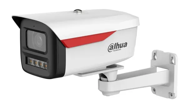 Camera supraveghere IP Dahua IPC-HFW2849M-S-LED-0360B-B-PRO, WizSense, 8MP, WizColor, 3.6mm, LED alb 50m, Audio, slot microSD, PoE, IP67