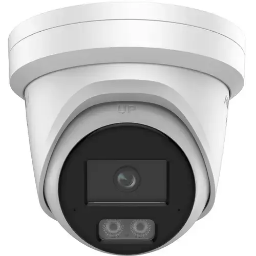 Camera supraveghere IP Dome cu iluminare duala Hikvision ColorVu DS-2CD2347G3-LIY, 4 MP, 2.8 mm, IR/lumina alba 30 m, slot card, anti-coroziune, PoE