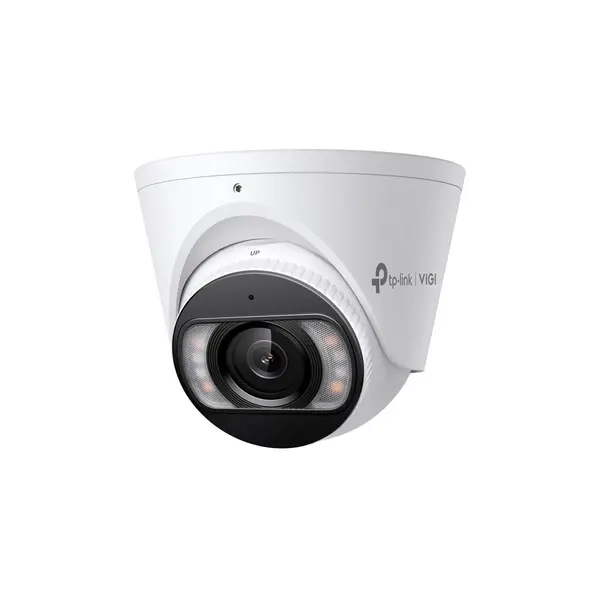 Camera supraveghere IP Dome cu iluminare duala TP-Link VIGI Full-Color InSight S445, 4 MP, 4 mm, IR/lumina alba 30 m, microfon si difuzor, slot card, PoE