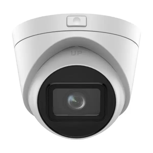 Camera supraveghere IP Dome Hikvision DS-2CD1H53G0-IZC, 5 MP, 2.8 - 12 mm, IR 30 m, motorizat, PoE, slot card