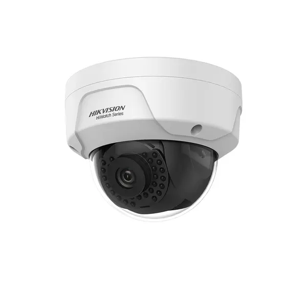 Camera supraveghere IP Dome Hikvision HiWatch HWI-D140H-28(C), 4MP, IR 30m, 2.8 mm, detectare miscare, PoE