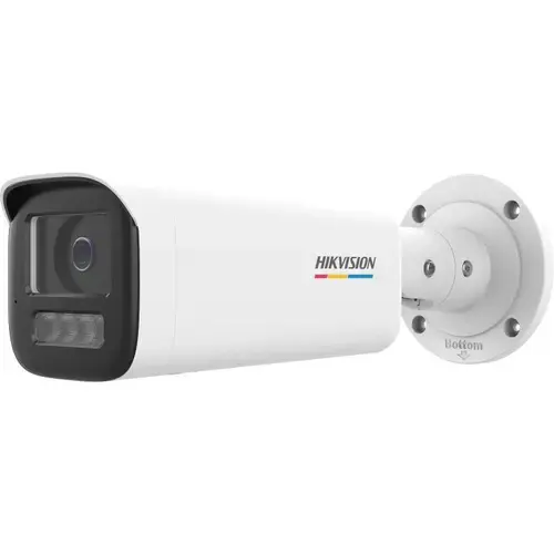 Camera supraveghere IP exterior cu iluminare duala Hikvision ColorVu DS-2CD1B47G2H-LIU(4MM), 4 MP, 4 mm, lumina alba/IR 50 m, microfon incorporat, PoE, detectare miscare