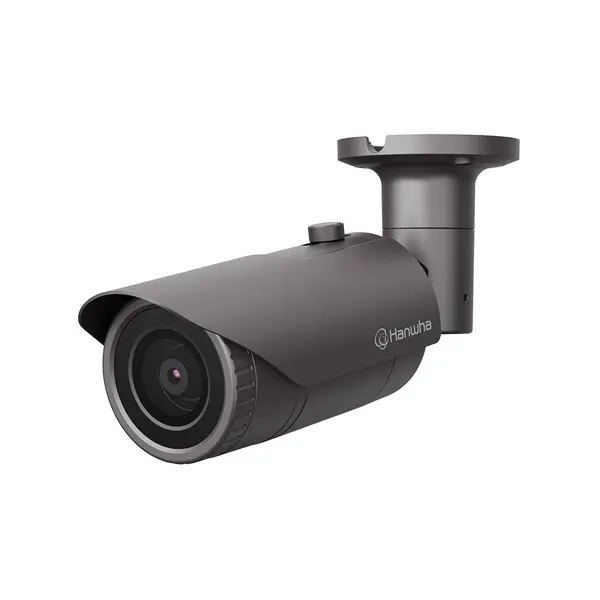 Camera supraveghere IP exterior Hanwha QNO-7022R, 4 MP, 4 mm, IR 25 m, slot card, detectie miscare, PoE
