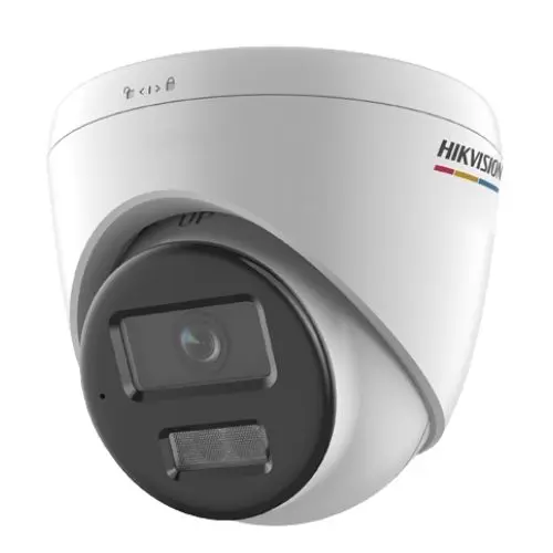 Camera Supraveghere IP Hikvision, 4MP ColorVu, IR si Lumina Alba 30m, Audio Bidirectional, Alarma Stroboscopica, PoE, DS-2CD1347G2H-LIUF-SL