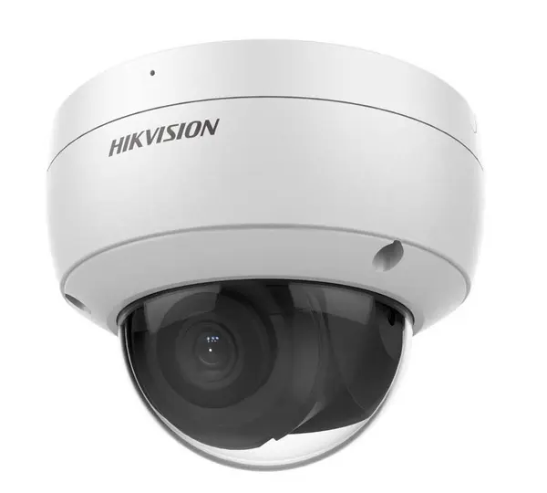 Camera supraveghere IP Hikvision AcuSense DarkFighter lentilă 2.8 mm, 4 MP, PoE, IR 30M slot card, microfon Hikvision DS-2CD2146G2H-ISU