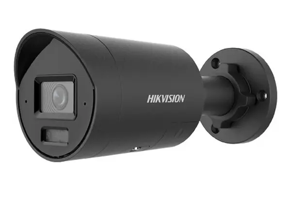 Camera supraveghere IP Hikvision DS-2CD2047G3-LI2UY(2.8mm)(BLACK), 4MP, Smart Hybrid Light, Alarma, PoE, IP67
