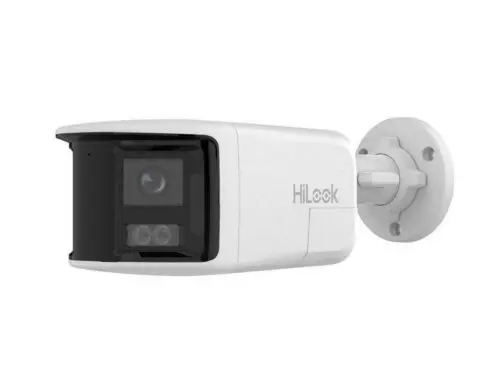 Camera supraveghere IP Hikvision HiLook IPC-B480HAD-LUF/SL, 8MP, PoE, Smart Hybrid Light, slot microSD, audio bidirectional, alarma stroboscopica, PoE, IP67