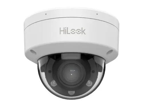 Camera supraveghere IP Hikvision HiLook IPC-D640HA-LZU, 4MP, varifocala 2.8-12mm, iluminare duala, microfon, slot micro SD, PoE, IP67, IK08