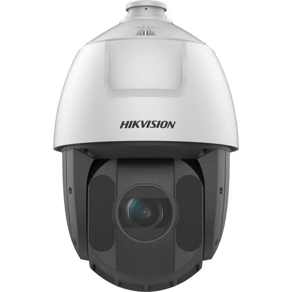Camera supraveghere IP Hikvision Speed Dome 4MP AcuSense, IR 150m, lentila varifocala 4.8-120mm, zoom optic 25x, PoE+, microSD 512GB, IP67 - DS-2DE5425IWG1-E