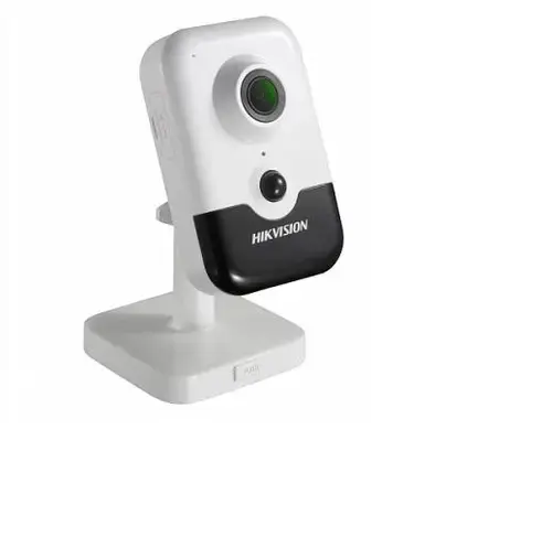 Camera supraveghere IP interior Hikvision AcuSense DS-2CD2443G2-I, 4 MP, 2.0 mm, PIR, IR 10 metri, PoE, microfon si difuzor, slot card