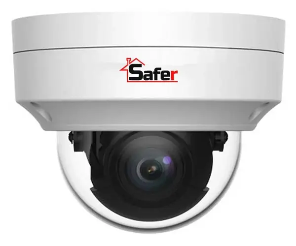 Camera supraveghere IP Safer PoE, FULL HD, Dome, Lentila 2.8mm, Infrarosu 30 Metri, PoE SAF-IPCDM2MP30-28