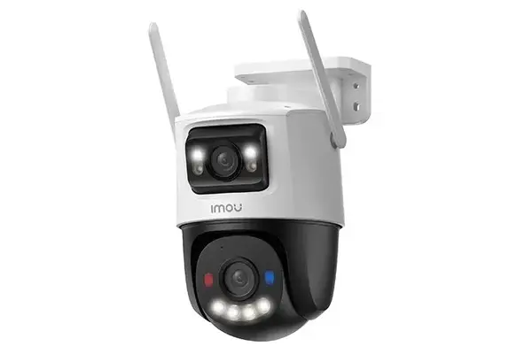 Camera supraveghere IP Wi-Fi 6 PT Imou Cruiser Dual 2 Pro, 4+4MP, 2 lentile, Alarma sonora si optica, slot microSD, IP65, IPC-S7XFP-8U0WED