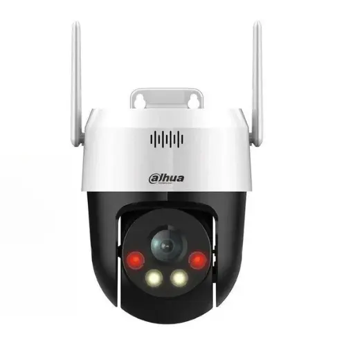 Camera supraveghere IP, Wi-Fi, Full-color 5MP, CMOS1/2.8, lentila 4mm, IR/lumina alba 30m, IVS, IP66 - Dahua SD2A500HB-GN-AW-PV-0400-S2