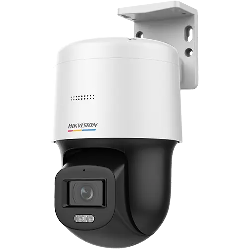 Camera supraveghere miniPT, IP, ColorVu 2MP, lentila 4.0mm, Lumina alba 30m, Audio, PoE, IP66 - HIKVISION DS-2DE2C200SCG-E(F1)