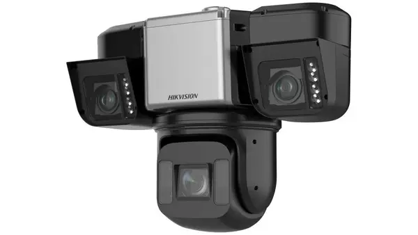 Camera supraveghere PTZ exterior Hikvision DS-2SK6C810MCG1/LM-L/216(C5C5), 8 MP, zoom optic 10x, DarkFighter 2.0, IR 200m, AI, IP67, IK10