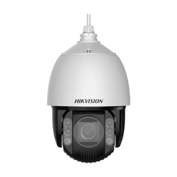 Camera supraveghere rotativa IP Speed Dome PTZ Hikvision DarkFighter DS-2DE7A432MWG-EB, 4 MP, IR 150 m, lumina alba 100 m, 5.9 - 188.8 mm, motorizat, 32x, slot card, difuzor, sirena, lumina stroboscopica, PoE, auto tracking