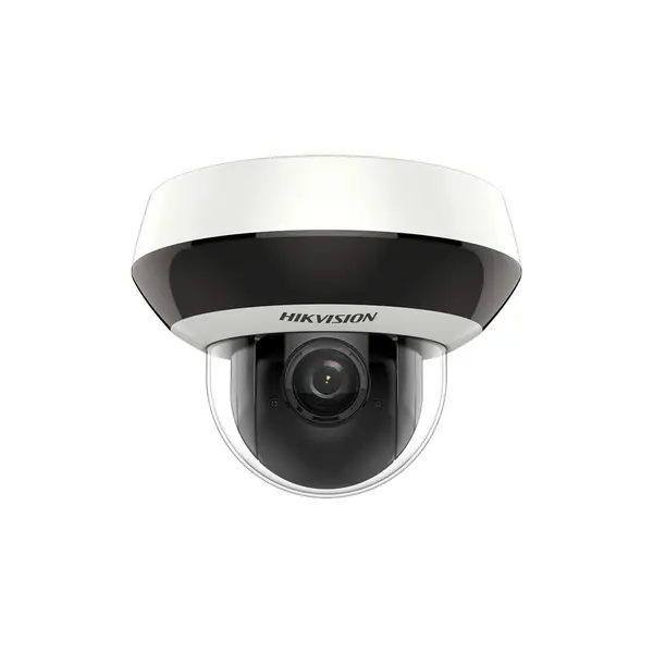 Camera supraveghere rotativa IP WiFi Speed Dome PTZ Hikvision DarkFighter DS-2DE2A204IW-DE3W, 2 MP, 2.8 - 12 mm, IR 20 m, PoE, slot card, microfon