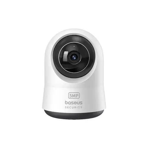 Camera supraveghere video Baseus P1 Pro, 3K, Detectie AI, 360° Pan&Tilt, Night Vision, 8x Zoom (Alb)