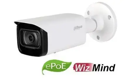 Camera supraveghere video Dahua IPC-HFW5241T-ASE-0360B , 1/2.8inch CMOS, 1920x1080 30fps, 3.6mm (Alb)