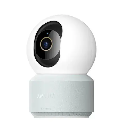 Camera supraveghere video interior 70mai ANONA PANO, 4K UHD 360, Zoom 8X, Wi-Fi 6, Control vocal Google Home, tehnologie AI (Alb)