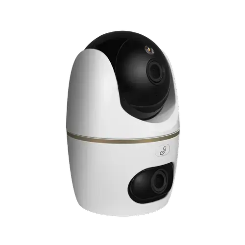 Camera supraveghere video interior BCS LINE BCS-L-PTHOME07, 5MP 2880x1620, IR 30m, Wi-Fi (Alb)