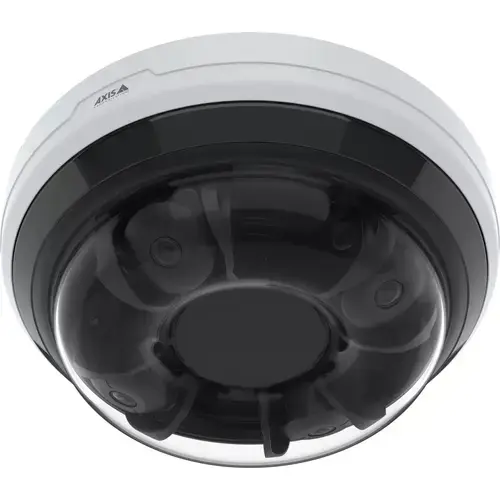 Camera supraveghere video panoramica AXIS P3747-PLVE, 4x5MP, 4GB RAM, 8GB Flash, IR 20-30m, IP66/IK10, PoE