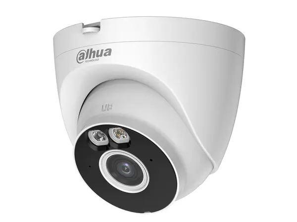 Camera supraveghere Wi-Fi 6 Dahua IPC-T5A-IL-0280B, 5MP, iluminare duala 30m, detectie AI, microfon, Bluetooth, slot microSD, IP67, de exterior