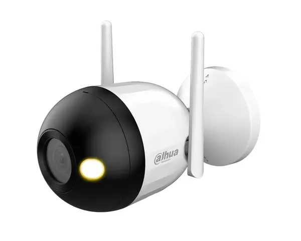 Camera supraveghere WiFi Dahua IPC-F4CP-LED-0280B, 4MP, Full-Color 30m, detectie AI persoane, microfon, H.265, microSD, IP67, de exterior