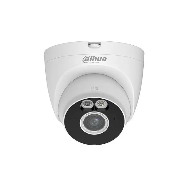 Camera supraveghere WiFi de exterior Dahua T5A‑IL, 5MP, WiFi 6, Iluminare Duala inteligenta 30 m, Detectie AI persoane si vehicule, Microfon integrat, H.265, Bluetooth pentru instalare rapida, Slot microSD, Carcasa metalica, IP67
