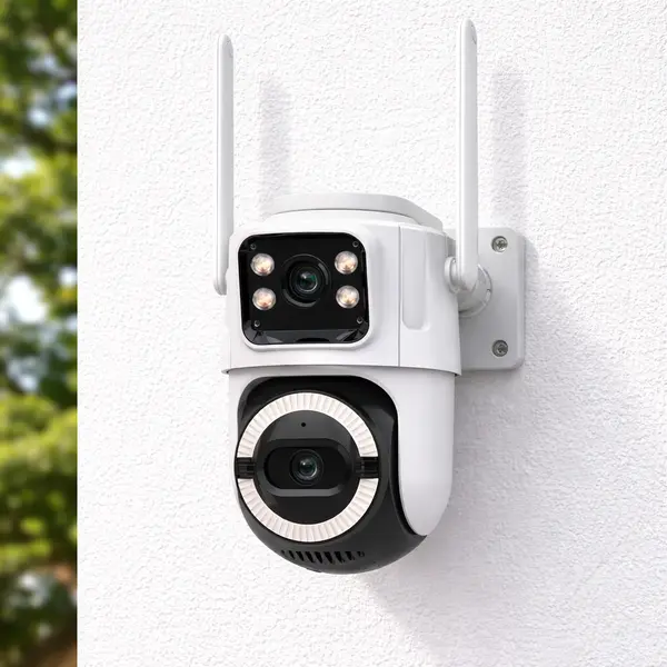 Camera supraveghere WiFi dual-lens 6MP cu vedere panoramica 360°