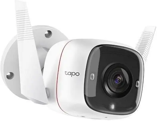 Camera Supraveghere WIFI Tp-link, wireless Tapo C310 3MP audio bidirectional, IR 30m, Slot Card, Detectie AI, Alarma vizuala si sonora
