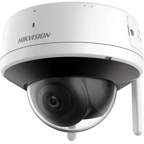 Camera supraveghere wireless IP Dome HikVision DS-2CV2141G2-IDW(2.8MM)(W), 4 MP, 2.8 mm, IR 30 m, microfon, difuzor, slot card
