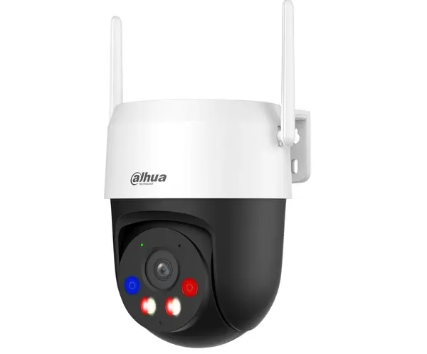 Camera supraveghere wireless PT Dahua IPC-P5AS-PV, Wi-Fi 6, 5MP, 4mm, Iluminare duala, Alarma, Comunicare bidirectionala, slot microSD, IP66