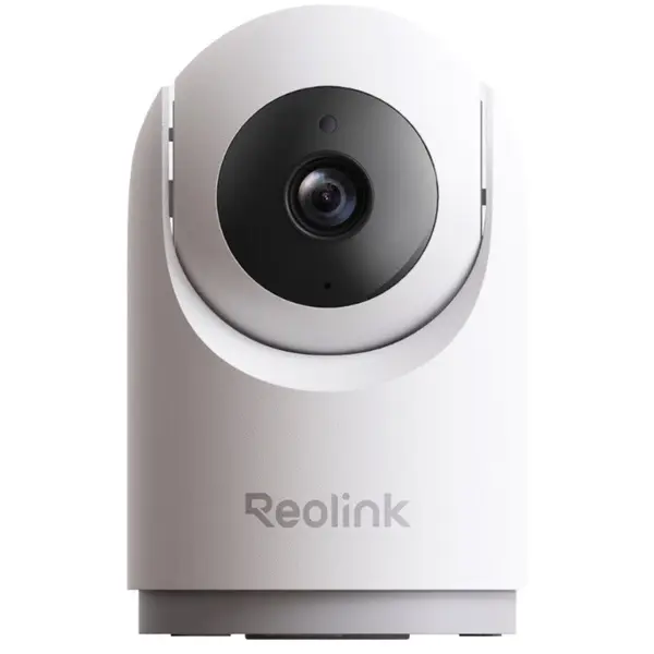 Camera supraveghere wireless rotativa IP WiFi 6 Reolink E321, 3 MP, IR 12 m, 4 mm, slot card, microfon si difuzor, detectie AI miscare/om/animal/plans