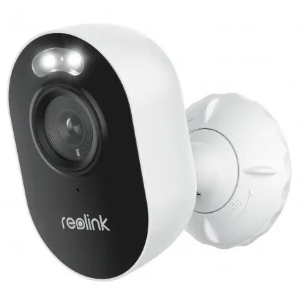 Camera supraveghere wireless WiFi Reolink Lumus E430, 4 MP, 2.8 mm, IR 10 m, PIR, reflector, slot card, sirena, microfon, difuzor
