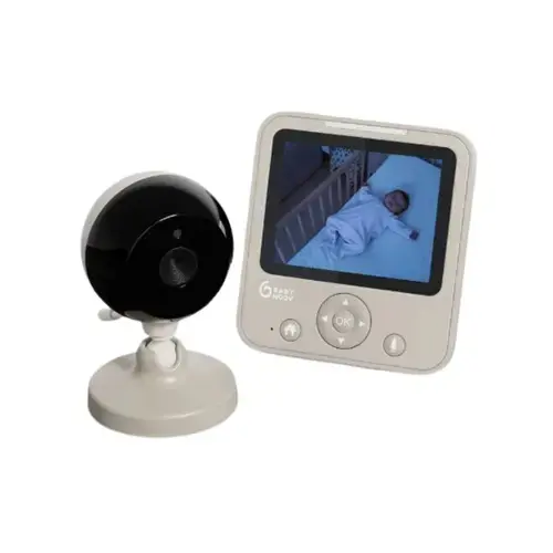 Camera video 360 cu monitor bebe Babymoov YOO Start, ecran 2.8inch, autonomie 9 ore