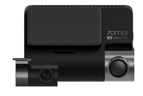 Camera video auto 70mai Dash Cam 4K A800S + Camera Spate 70Mai Rear Camera RC06. IPS 3.0inch, 140 FOV, ADAS, GPS, Night Vision, Wi-Fi (Negru)