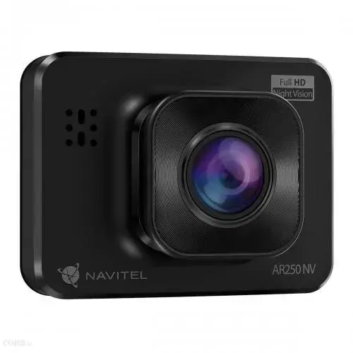 Camera video auto NAVITEL AR250 NV, Full HD 1920x1080, 30 FPS, Ecran TFT 2inch, Senzor G, Microfon si Difuzor (Negru)