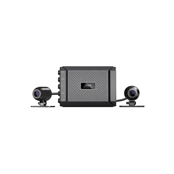 Camera video fata/spate pentru motociclete VIOFO MT1, 2 x 2 MP, WiFi, GPS Logger, slot card, microfon si difuzor, card 32GB inclus