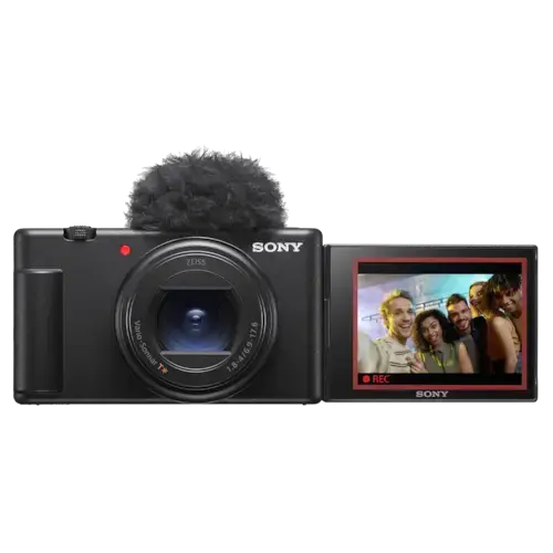 Camera Vlogging Sony ZV-1 II, 4K, Obiectiv 18-50mm, Negru
