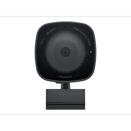Camera web Dell WB3023, 2560 x 1440 pixeli, USB 2.0 (Negru)