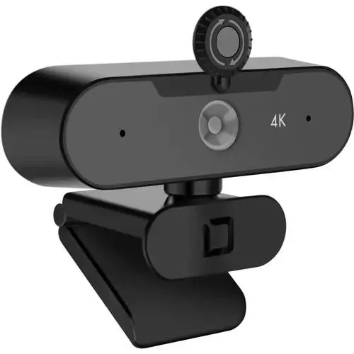 Camera web Dicota D31888, 4K/30fps, USB 2.0, Microfon digital dual integrat, Negru